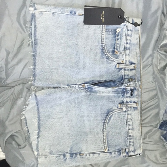 Rag & Bone denim jean shorts